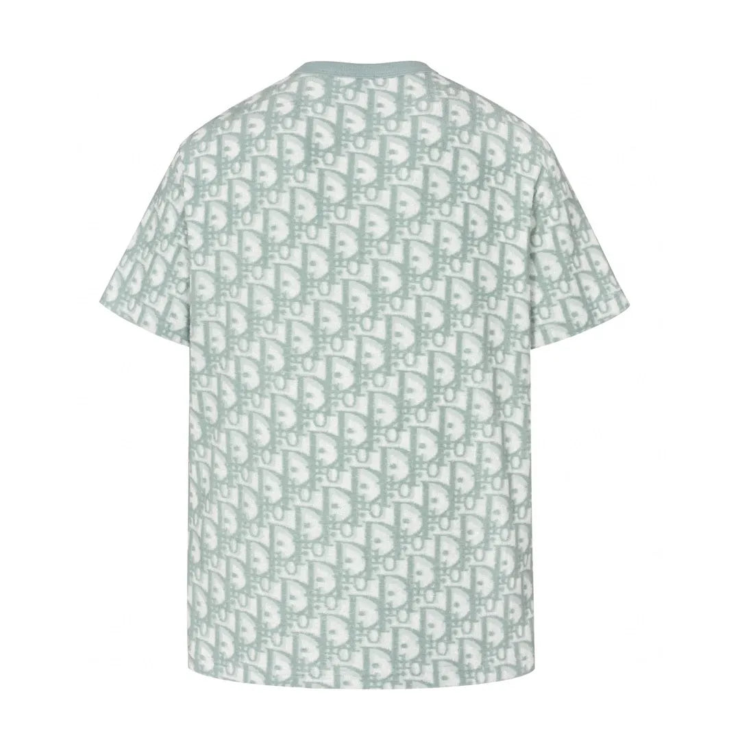 DIOR MEN Oblique T-Shirt Green