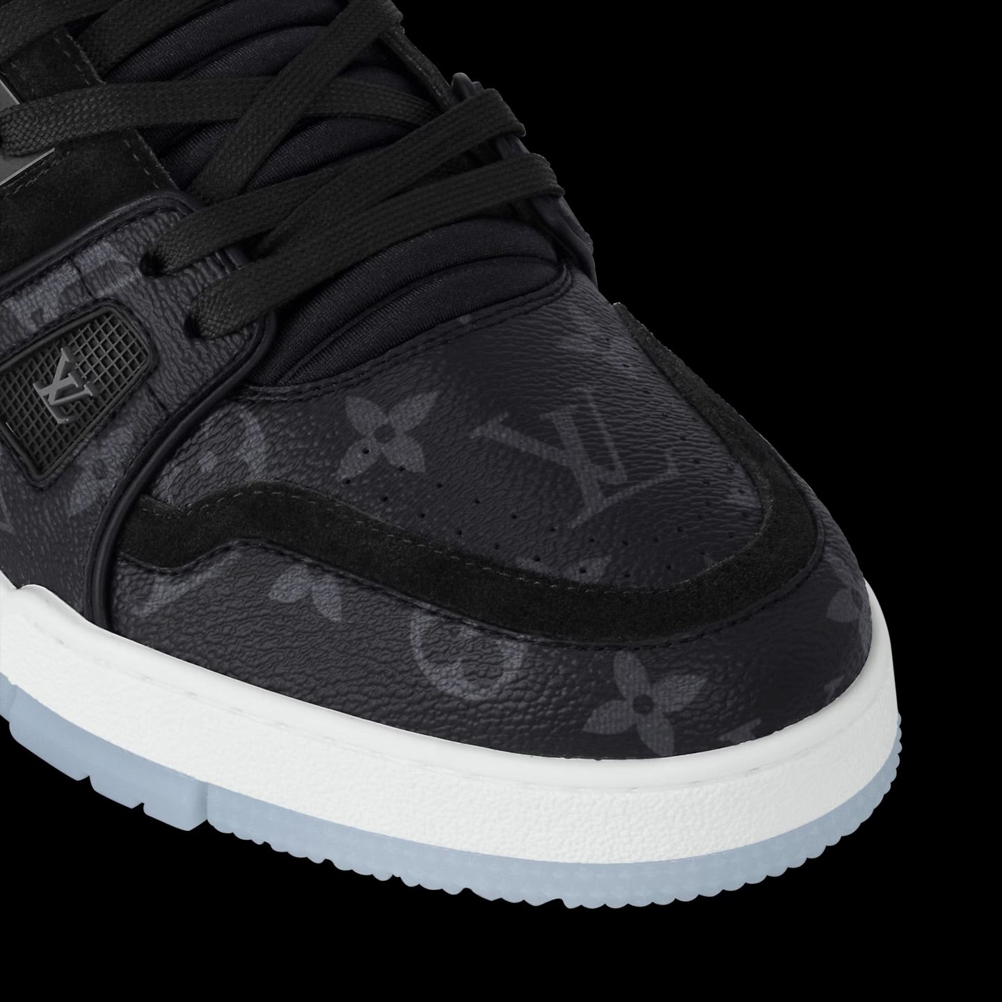 LV Trainer Sneaker Black Monogram