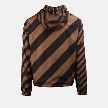 Fendi Windbreaker Jacket "Reversible Brown"