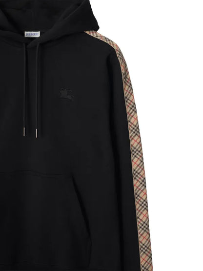 Burberry check-trim Cotton Sweetshirt