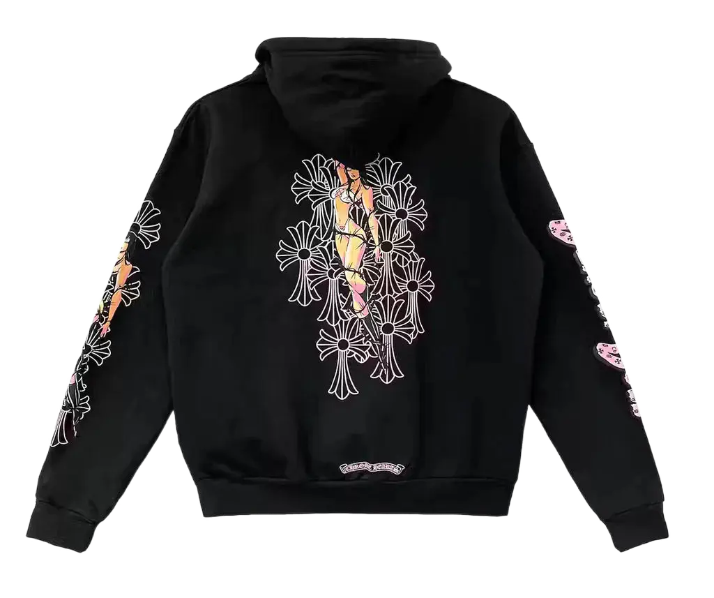 Chrome Hearts Deadly Doll Zip Up Hoodie