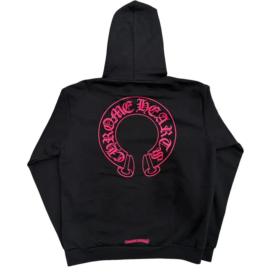 Chrome Hearts Horseshoe zip-up Hoodie