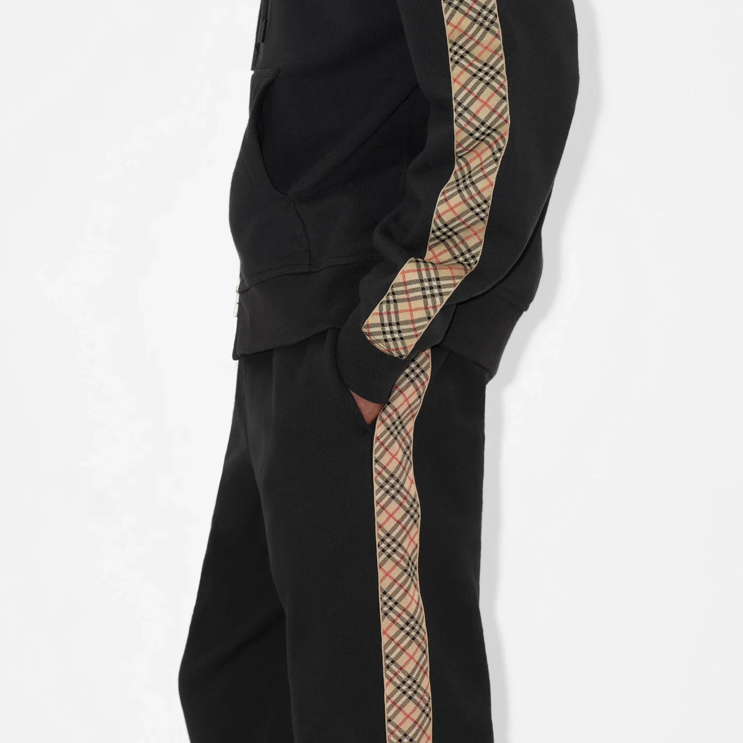 Burberry Vintage Check-trim track pants