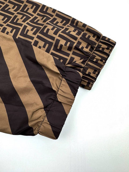 Fendi Windbreaker Jacket "Reversible Brown"