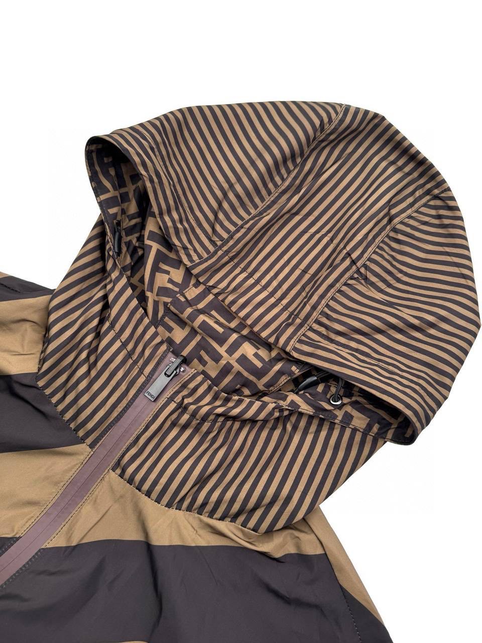 Fendi Windbreaker Jacket "Reversible Brown"
