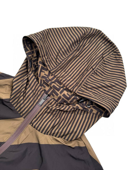 Fendi Windbreaker Jacket "Reversible Brown"
