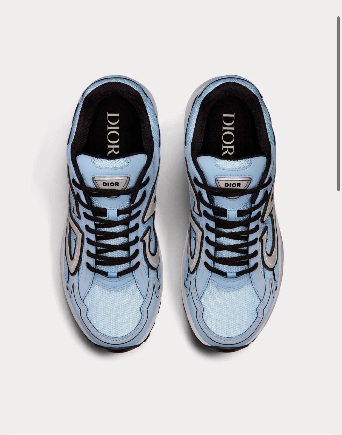 Dior Sneaker "B30 Countdown Blue" Reflective