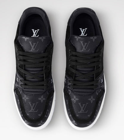 LV Trainer Sneaker Black Monogram
