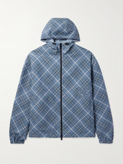 Burberry Windbreaker Jacket "Reversible Blue"
