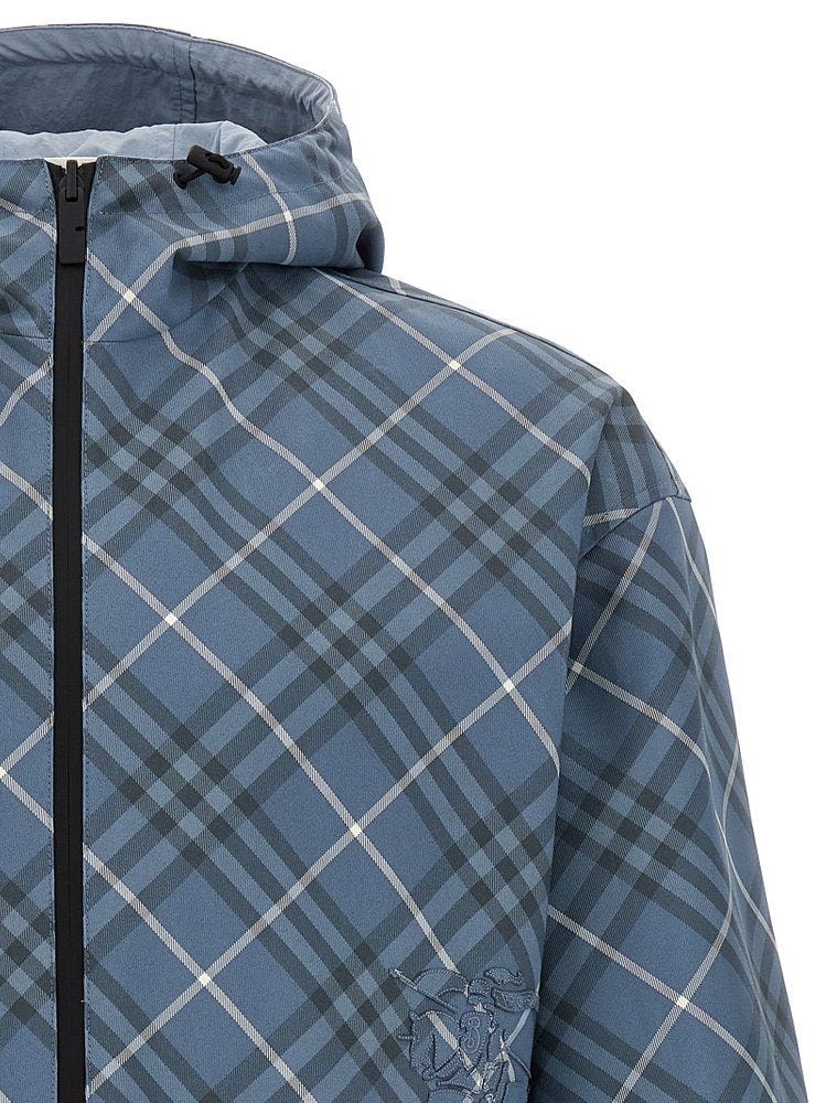 Burberry Windbreaker Jacket "Reversible Blue"