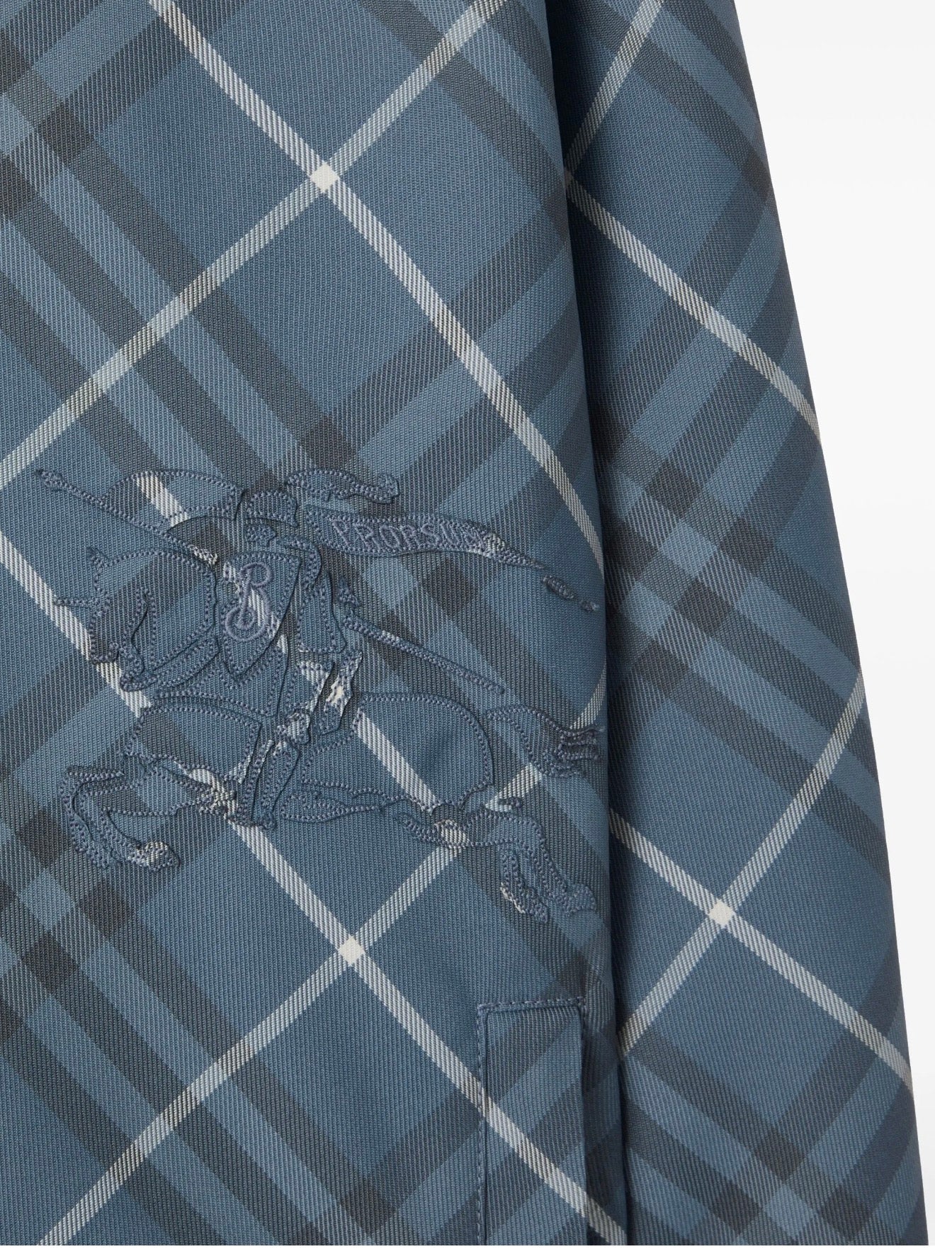 Burberry Windbreaker Jacket "Reversible Blue"