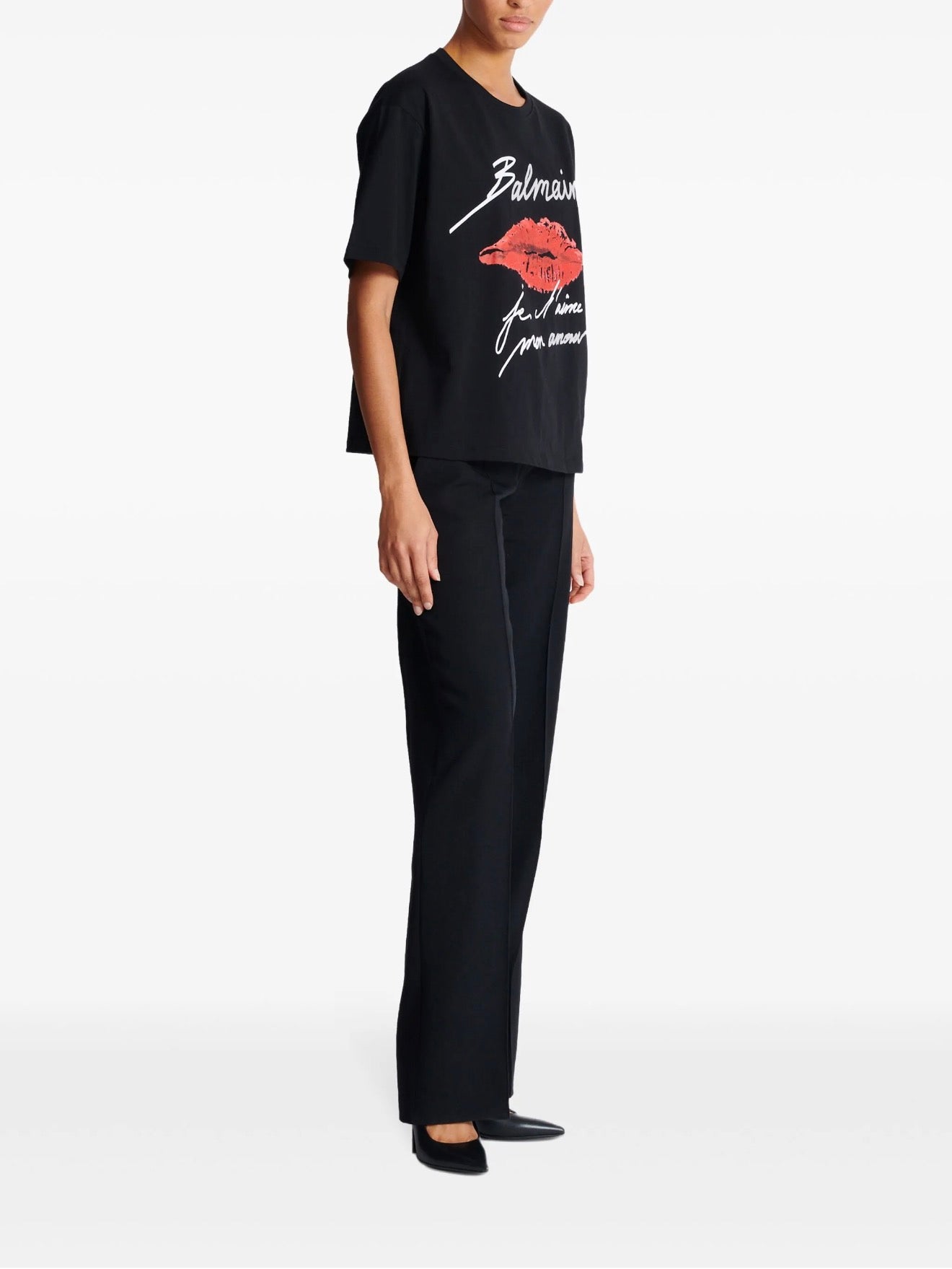 Balmain Kiss-print T-shirt