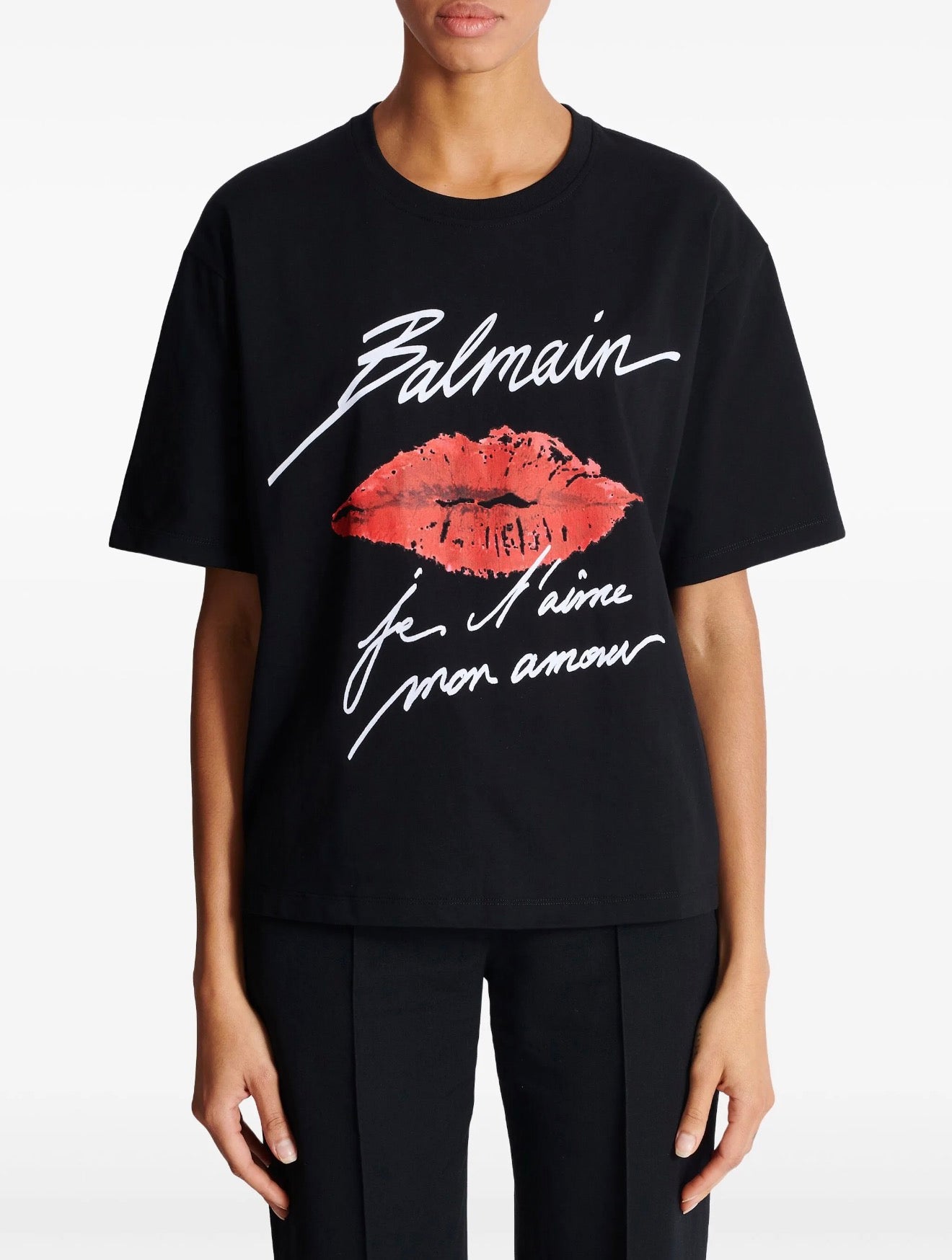 Balmain Kiss-print T-shirt