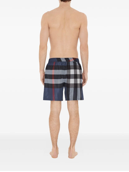 Burberry Checked Swim Shorts