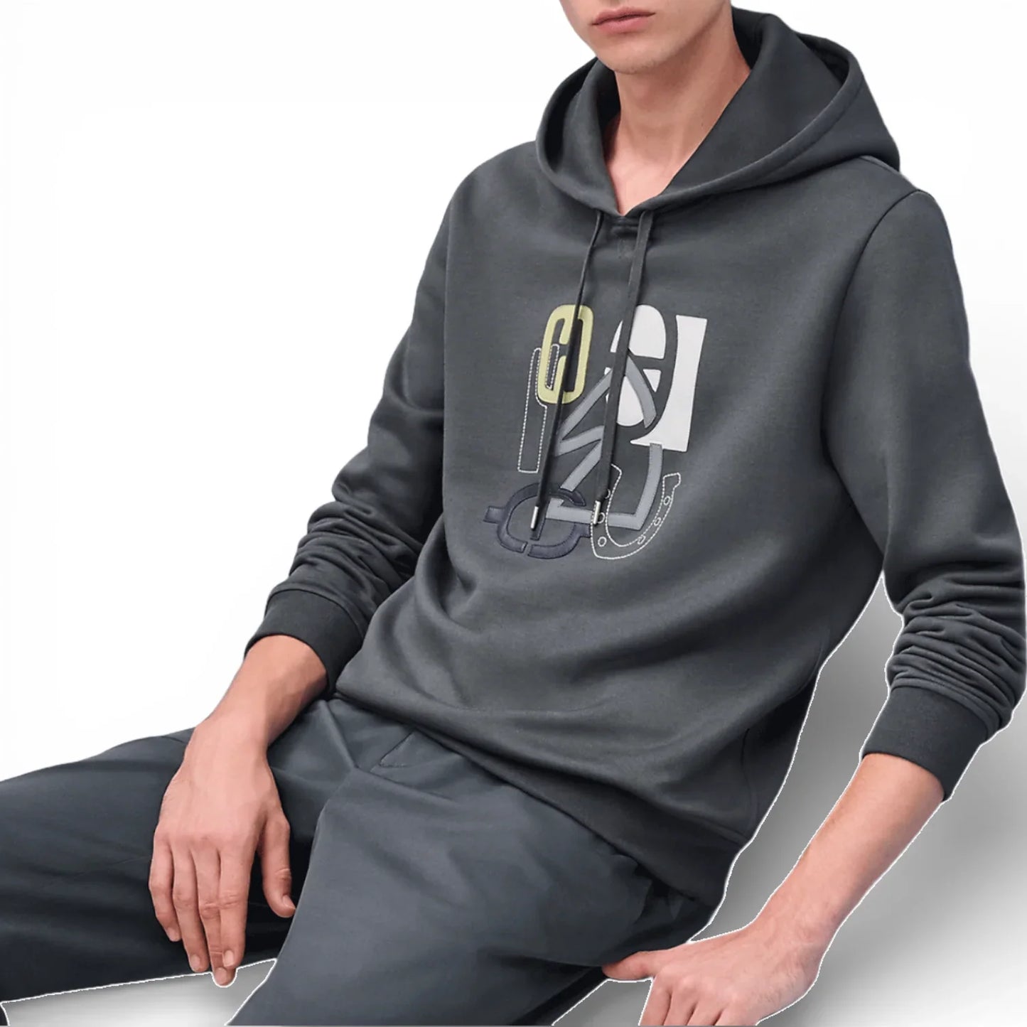 Hermes H Puzzle Hoodie